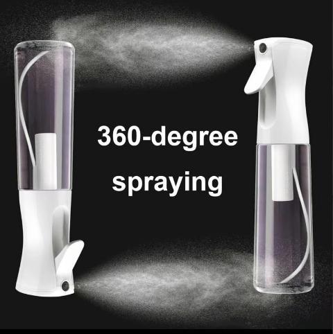 SPA Body Oil Dispenser & Spray Bottle | Continuous Mister for Hair, Plants & More | Ultra Fine Water Mist | 200ml Reusable Glass Spray Bottle | Ideal for Salons, Aromatherapy, and Glass Cleaning