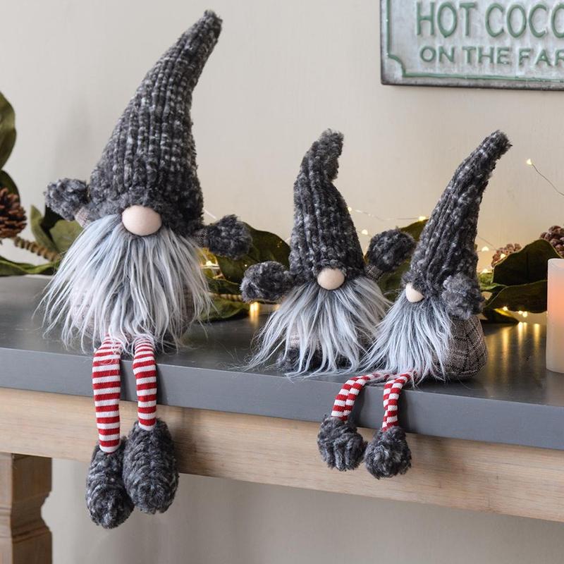 3pcs Christmas Gnomes Decorations, Christmas Table Home Ornaments for Holiday Party Gifts Decor