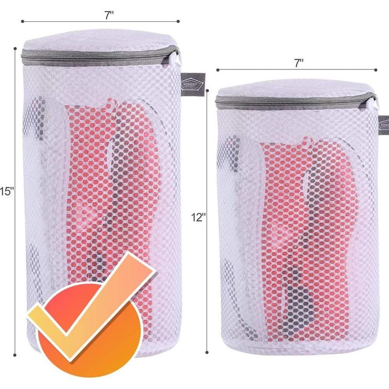 Mesh Shoe Washing Bag - Foldable, Washable, and Reusable - Cleaning, Laundry