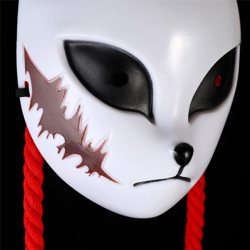 Japanese Anime Demon Slayer Mask Cosplay Sabito Makomo Thicken Plastic Masks Halloween Party Costume Props Deluxe