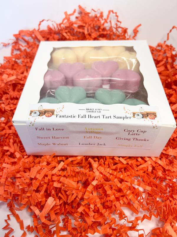 Heart Wax Tart Small Sampler Boxes