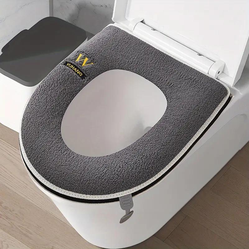 Thickened Toilet Seat Cushion, 2 Counts Household Toilet Seat Cover, All Season Universal Toilet Seat Cushion, Waterproof Cover, Toilet Seat