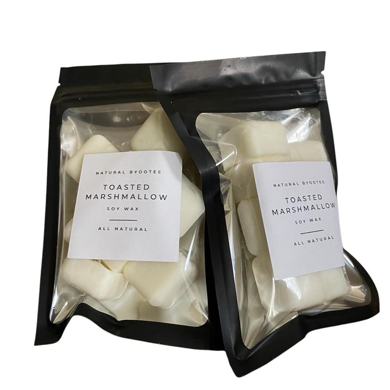 Toasted Marshmallow Soy Wax Melts Gift Freshener Scented  Decor Smokless holiday candle