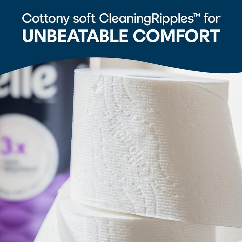 Cottonelle Ultra Comfort Toilet Paper, Soft Toilet Tissue, 12 Mega Rolls