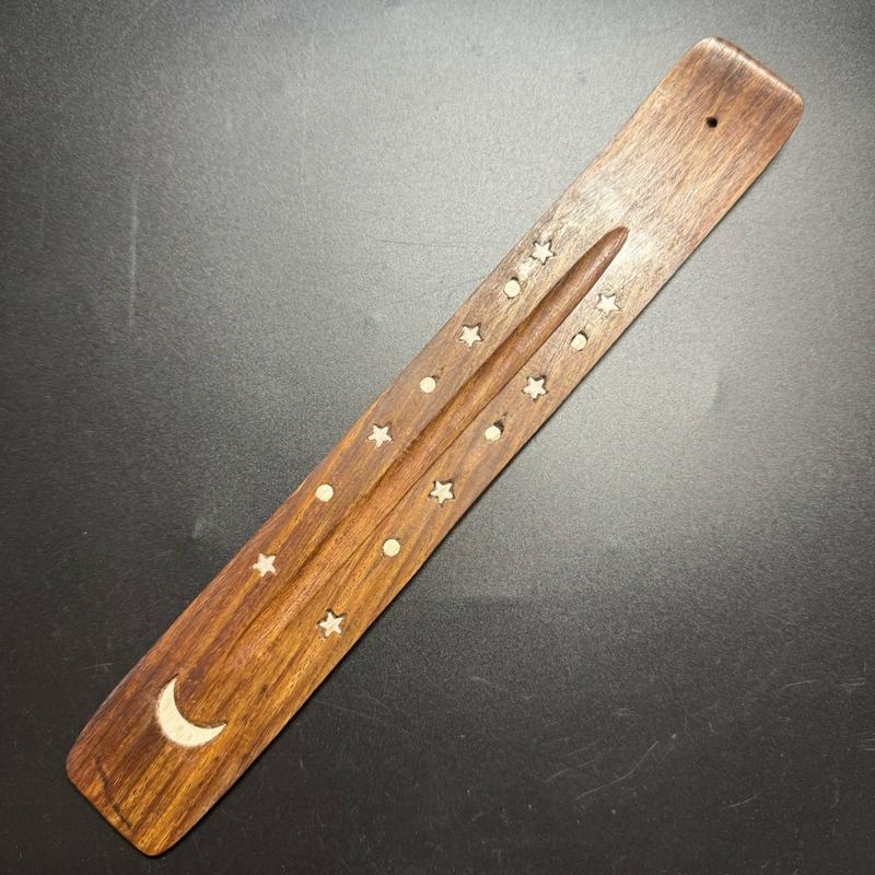 Wooden Incense Holder - Wooden Ash Catcher