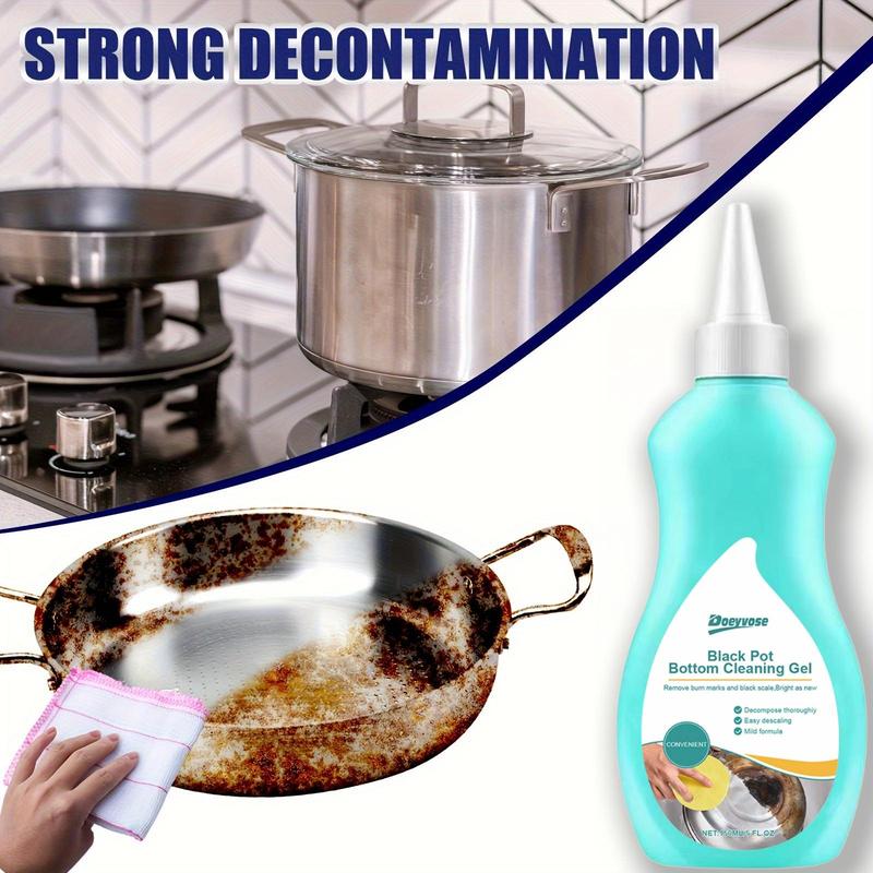 Doeyvose Multipurpose RV Kitchen Cleaning Gel, Rust Remover Cleaning Gel for Stove, Hood, Pot & Sink, Car Cleaning Product