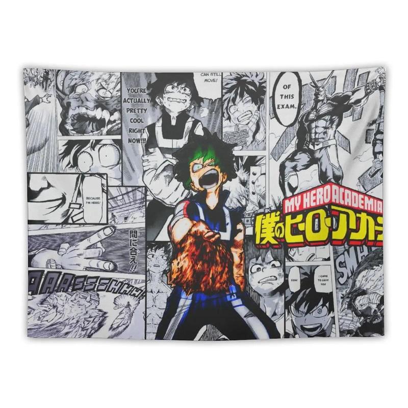 Anime character printed tapestry wall hanging retro Bohemian tapestry colorful home decor