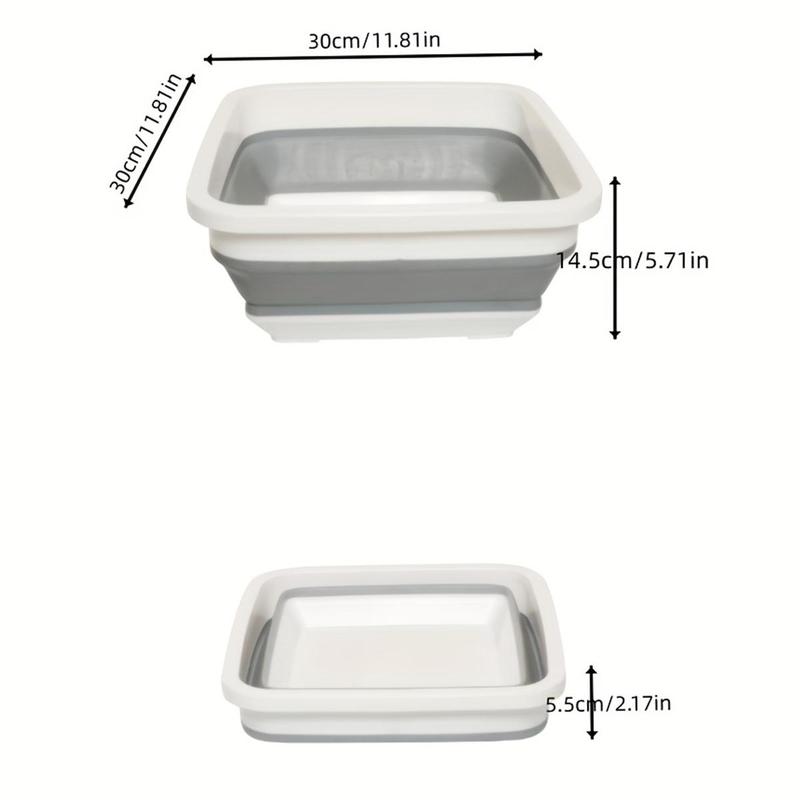 Foldable Wash Tub, Portable Foot Bath, Household Bathroom Supplies for Home Outdoor Camping