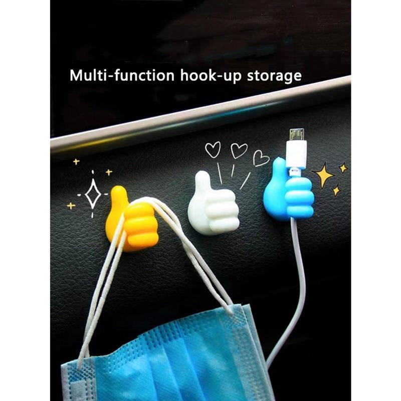 5pcs Set Multicolored Thumb Grip Hook