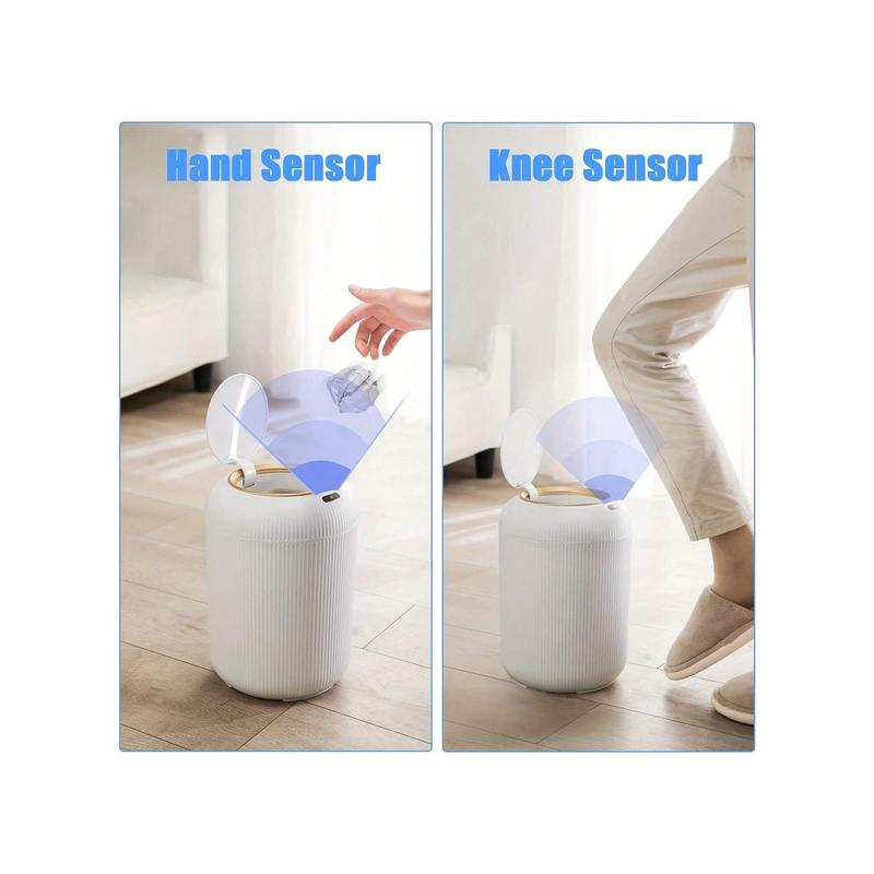 3L 9.5L 10L Smart Sensor Trash Can - Luxury Automatic Wastebasket, Waterproof, Convenient And Hygienic For Home And Office Use, Ideal For Kitchen, Bathroom, Bedroom, Living Room, And Outdoors