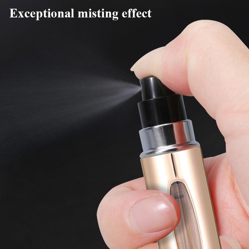 5ml Perfume Refill Bottle, Travel Mini Size Decanter Body Mist Spray Bottles, Travel Essentials, Small Decants Mini Refillable Continuous Spray Bottle Perfume Atomizer, Fall Essentials, Men Gifts, Spraying Cologne in Cap, Christmas Gift