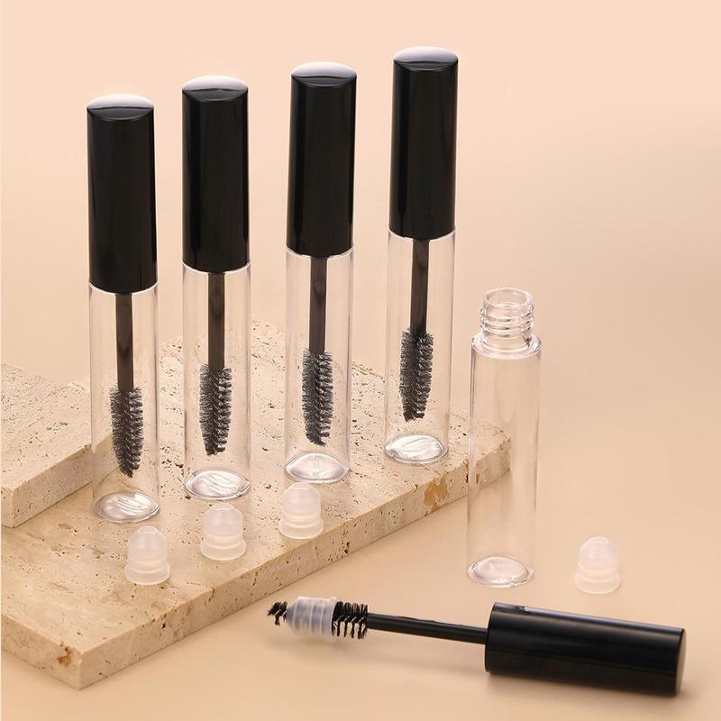 10ml Empty Eyelash Brush Tubes, 5pcs Travel Eyelash Growth Serum Bottles, Portable Makeup Bottles For Women