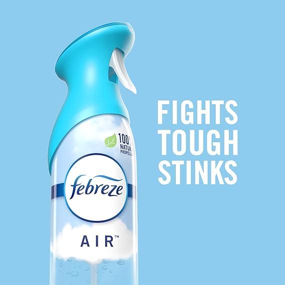 Febreze Linen & Sky Scented Air Freshener Spray, 8.8 Oz (2 Count)