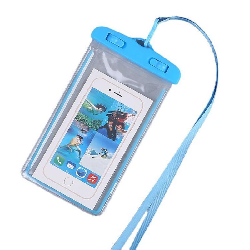 Waterproof Phone Bag, Clear PVC Air Bag Phone Cover, Cell Phone Storage Bag For Swimming, Pooltime, Watertoys, Beachtrip