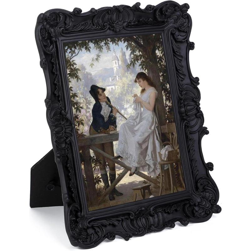 Antique Frames 5x7 Vintage Picture Frames Black Photo Frame Ornate Picture Frames Victorian Picture Frames Gallery Wall Frames Gothic Picture Frame