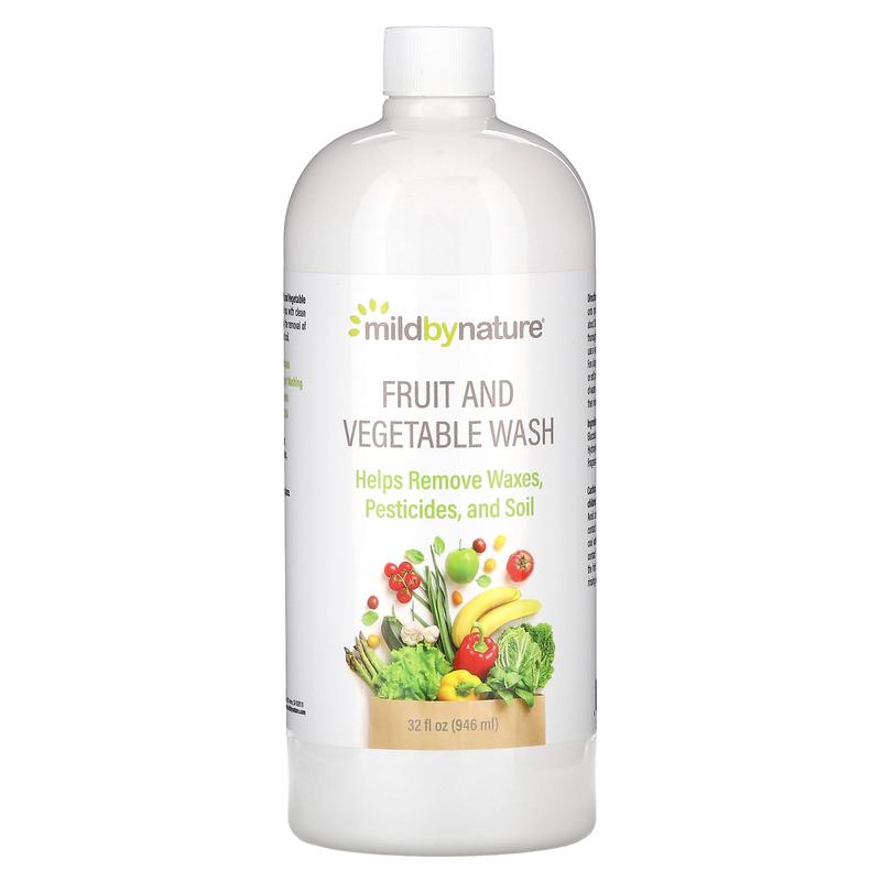 Mild By Nature Fruit and Vegetable Wash, 32 fl oz (946 ml)