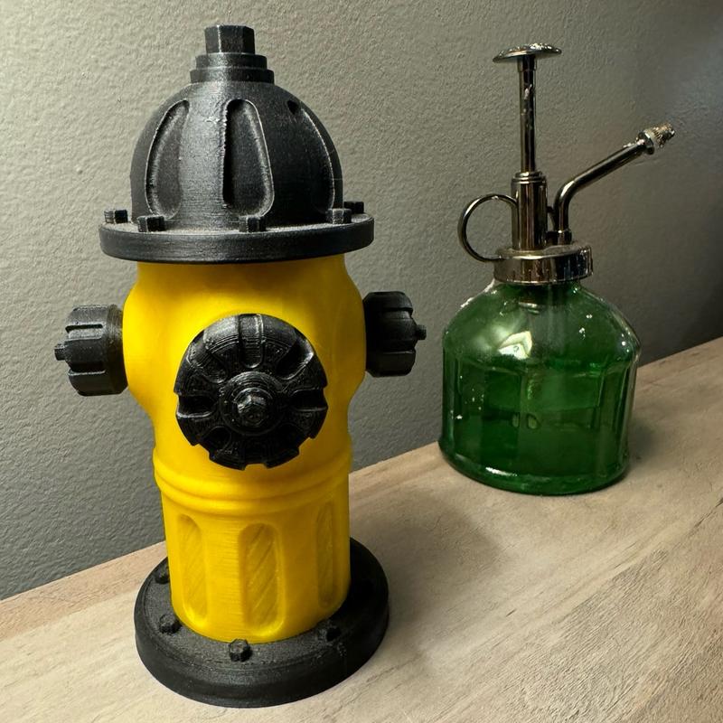 Fire Hydrant Stash Container by Thinair3D