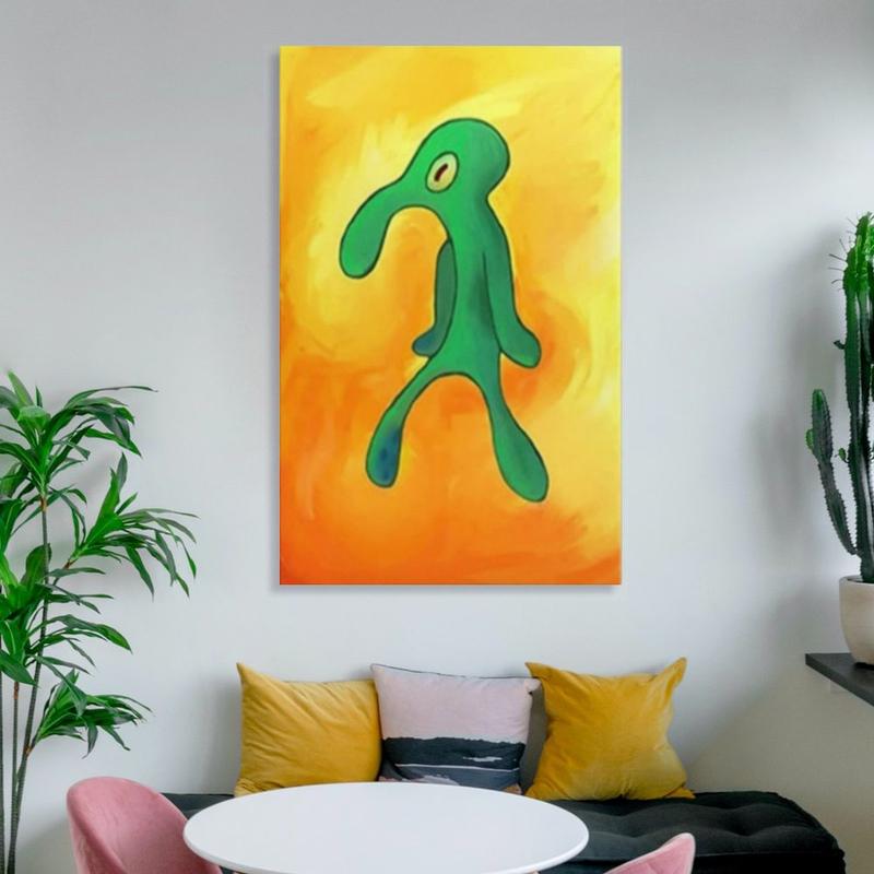 Bold And Brash Painting Canvas Wall Art-Upgrade Version Meme Posters-Ideal for Men And Women-Waterproof And Ready to Hang-Ideal for Home,Office Decor Print