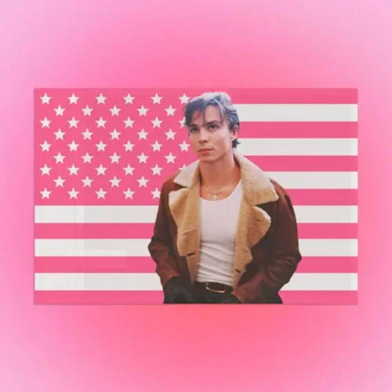 Tate Mcrae Pink America Flag, 3x5 feet Flag, Home Décor, Gifts for Fans