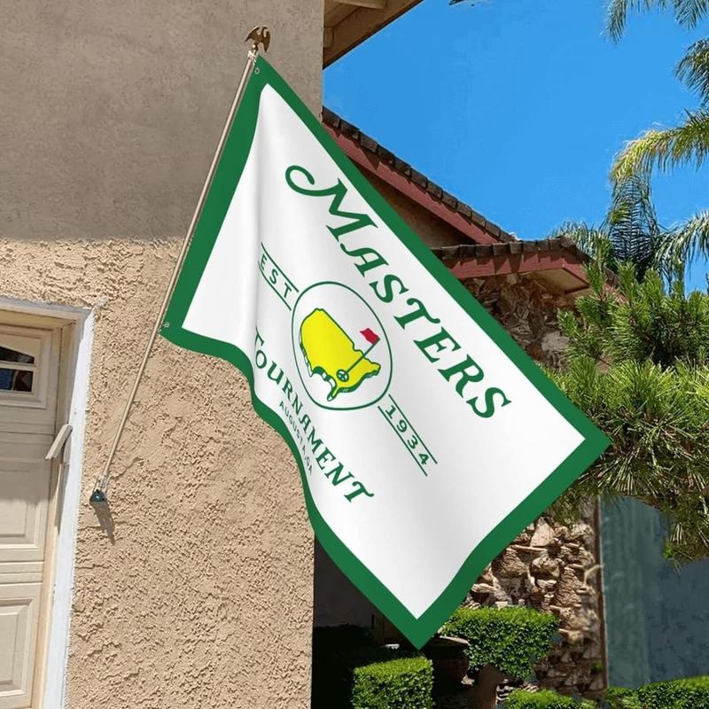 Masters Golf Flag, 3*5ft Golf Decor Flag, Vivid Color Premium College Dorm Banner, Party Indoor Banner, Party Decoration Supplies