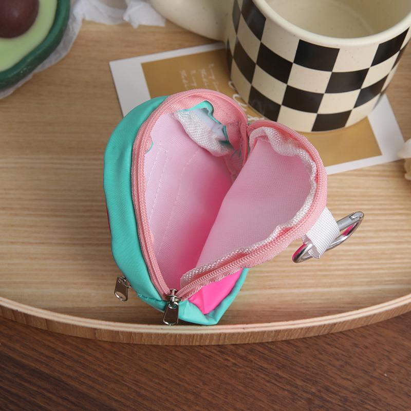 Mini Earphone Storage Bag, 1 Count Lightweight Portable Mini Storage Bag, Home Organizer for Outdoor Portable Key Storage Bag