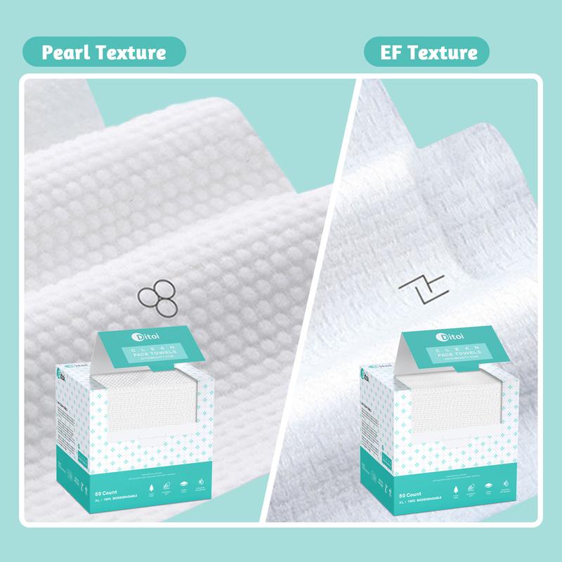 Ditoi Disposable Face Towels Super Soft and Thick Towelette Household