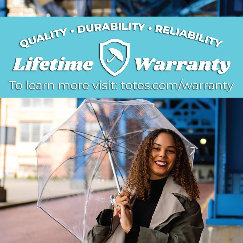 Adult Clear Bubble Umbrella with Dome Canopy and Lightweight Wind and Rain Protection