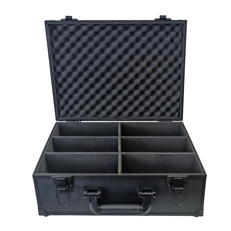 6-slot Large Capacity Card Storage Box, 1 Count Multi-grid Card Storage Box, Sports Card Holder, Baseball Card Case, Slab Case Organizer