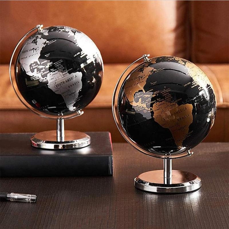 Globe Design Desk Ornament, 1 Count Modern Creative Spring Desk Decoration, Home & Office Decoration Supplies