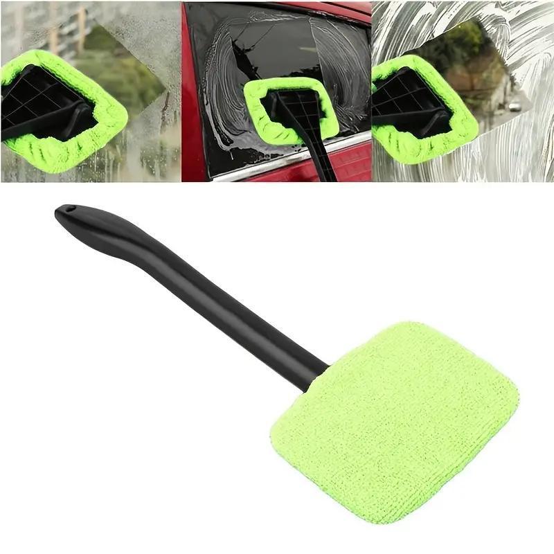 Car Windshield Cleaning Brush, Portable Car Windshield Defogging Cleaning Brush, Professional Car Cleaning Accessories