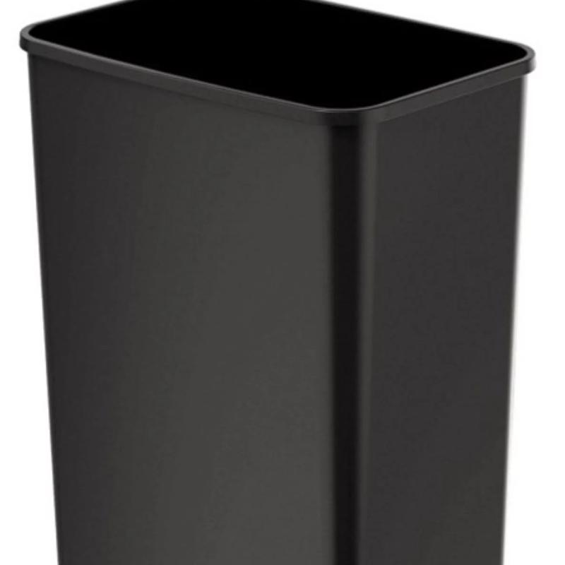 13.2 Gallon Trash Can, Plastic Motion Sensor Kitchen Trash Can, Black