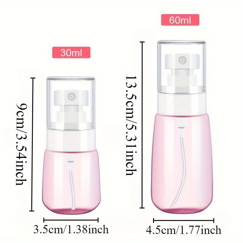 Portable Spray Bottle, 1 Count Clear Perfume & Lotion Dispenser with Pump, Travel Size Spray Bottle for Skin Care, Makeup Tool for Women & Girls