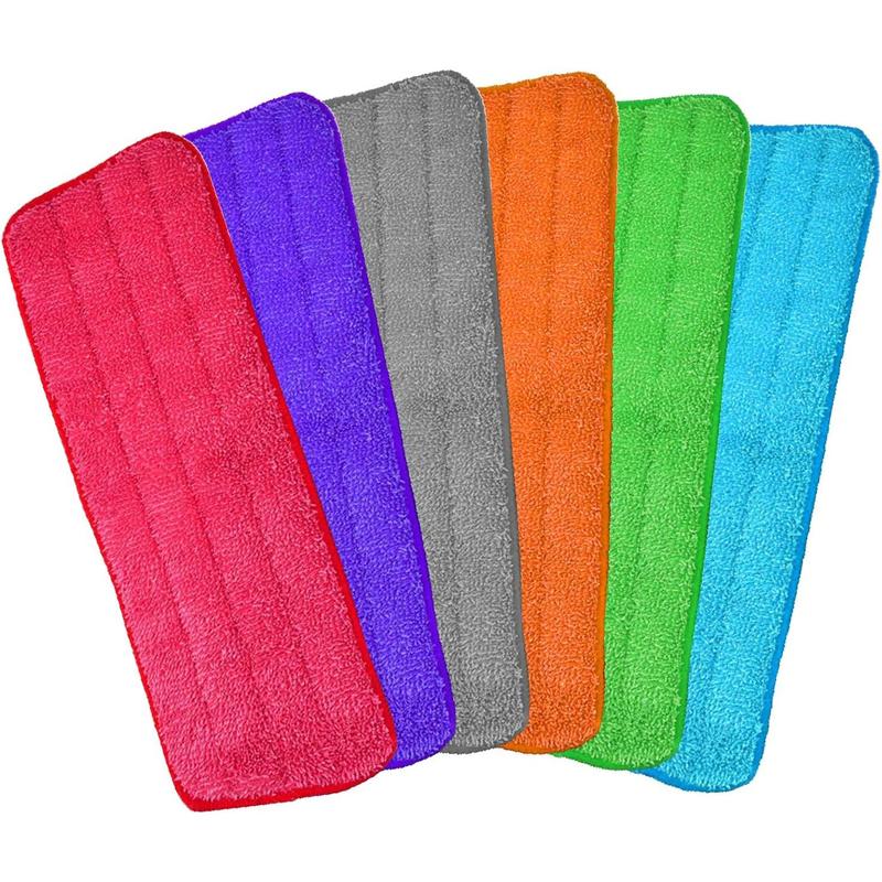 Microfiber Replacement Mop Pads, 18