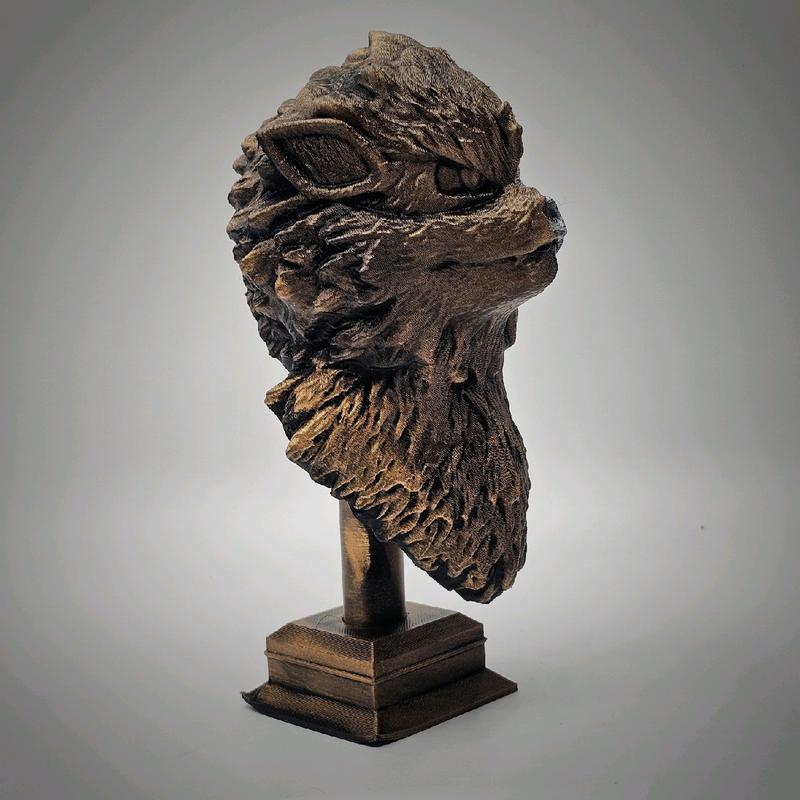 Arcanine 3d Printed Statue Bust