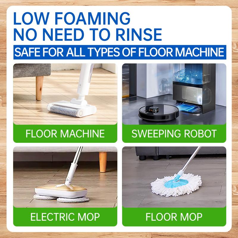 [Black Friday] Seaways Floor Cleaner (16.91  FL.0Z.) Multi-surface Floor Cleaner Dry Quickly Shine Brightly Streak-Free Wood Floor Cleaner Remove Odors Long-lasting Fragrance Floor Polish  No Residue