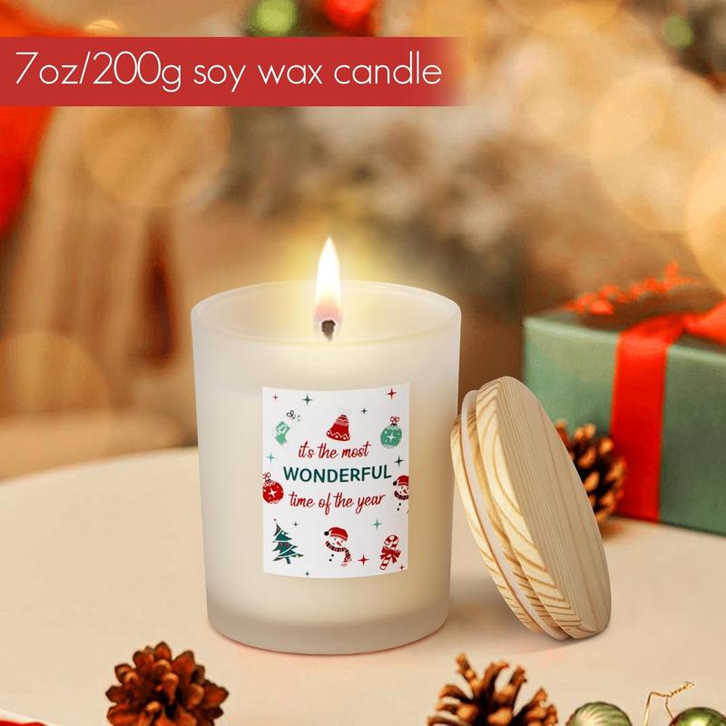 Christmas  Gifts for Women - Christmas Gift Ideas, Christmas Candles Gift, Christmas Gift Baskets for Women, Mom, Sister, Wife, Friend with Candle, Bath Bombs, Bath Salt, Soaps, Christmas Packaging