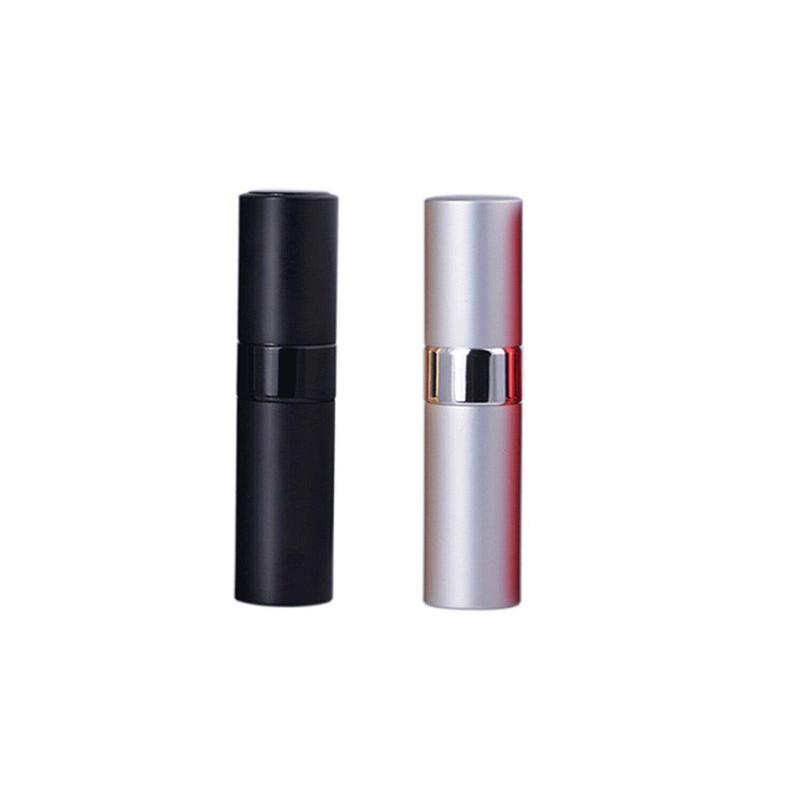 2 4PCS Atomizer Perfume Spray Bottle for Travel Organiser Canister 8ML Tin