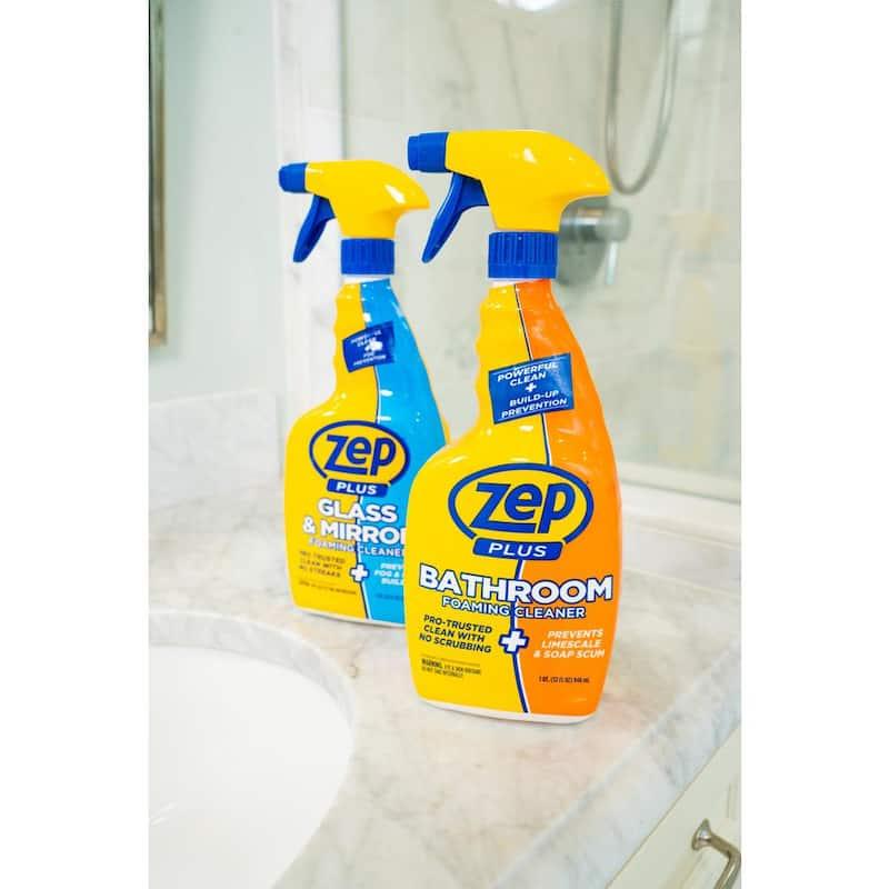 WL01 ZEP ZEP 32 oz. Glass and Mirror Foaming Glass Cleaner Household Household